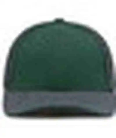 Pacific Headwear 404f Trucker Flexfit Cap - Dark Green Graphite - Forest Gray / 6 1/2’’ 7’’
