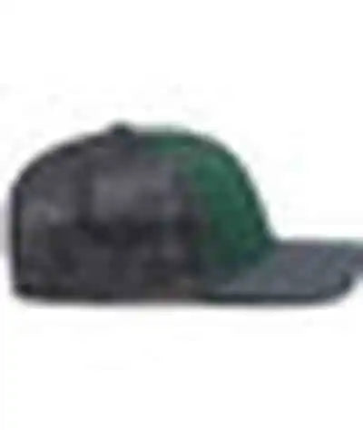 Pacific Headwear 404f Trucker Flexfit Cap - Dark Green Graphite