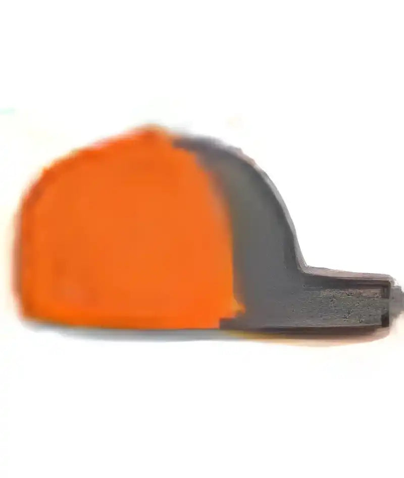 Pacific Headwear 404f Trucker Flexfit Cap - Graphite Neon Orange