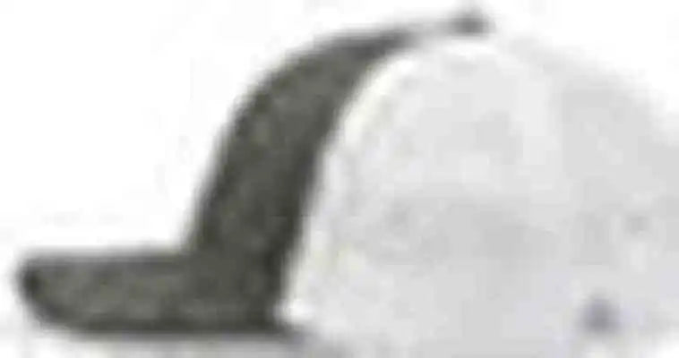 Pacific Headwear 404f Trucker Flexfit Cap - Graphite White