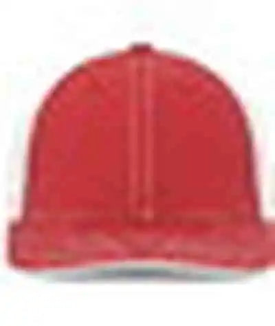Pacific Headwear 404f Trucker Flexfit Cap - Red White - 6 1/2’’ 7’’