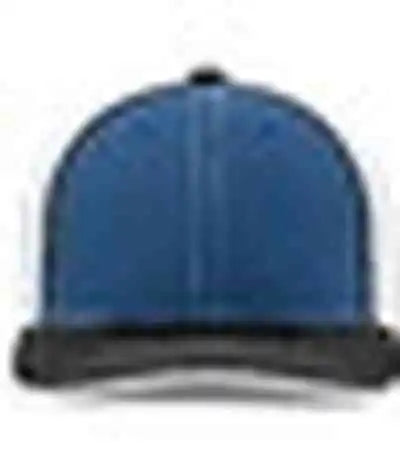 Pacific Headwear 404f Trucker Flexfit Cap - Royal White Black - 6 1/2’’ 7’’