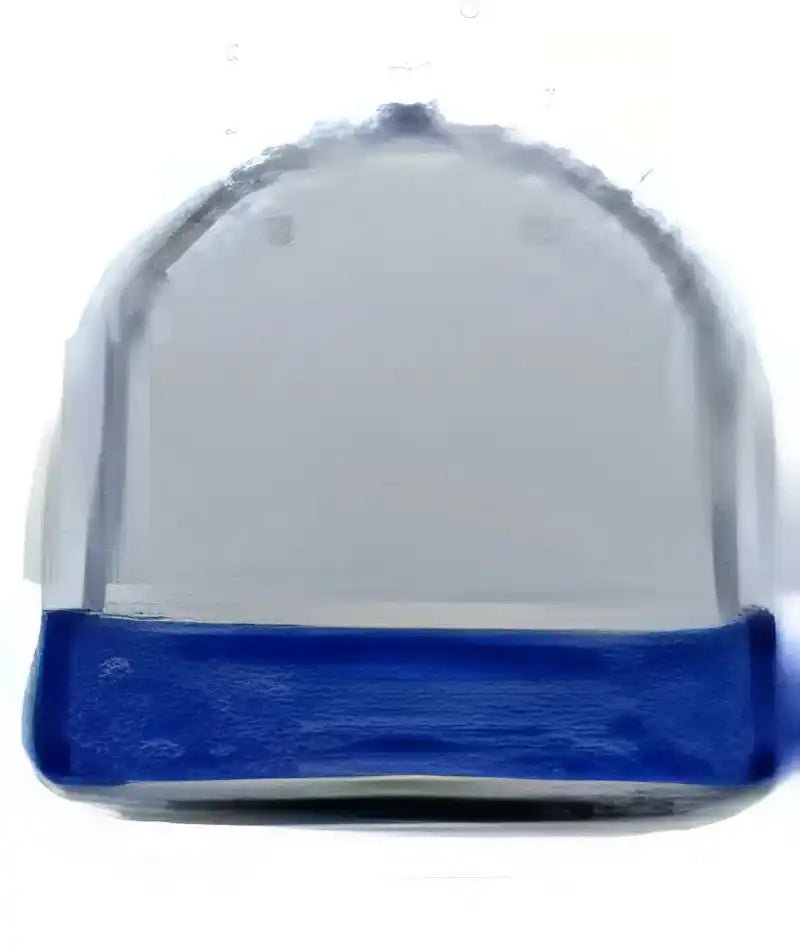 Pacific Headwear 404f Trucker Flexfit Cap - Silver Royal - Light Gary / 6 1/2’’ 7’’