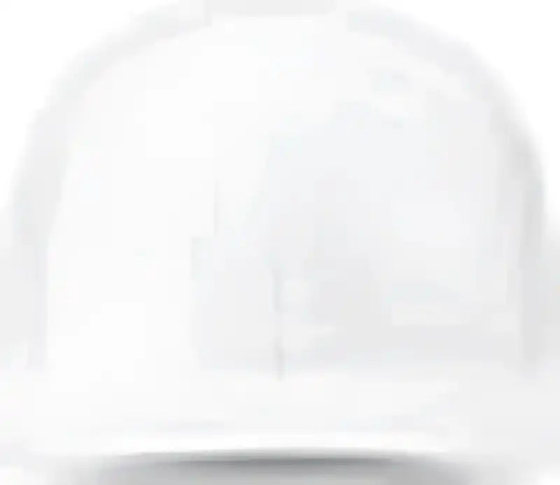 Pacific Headwear 404f Trucker Flexfit Cap - White - 6 1/2’’ 7’’