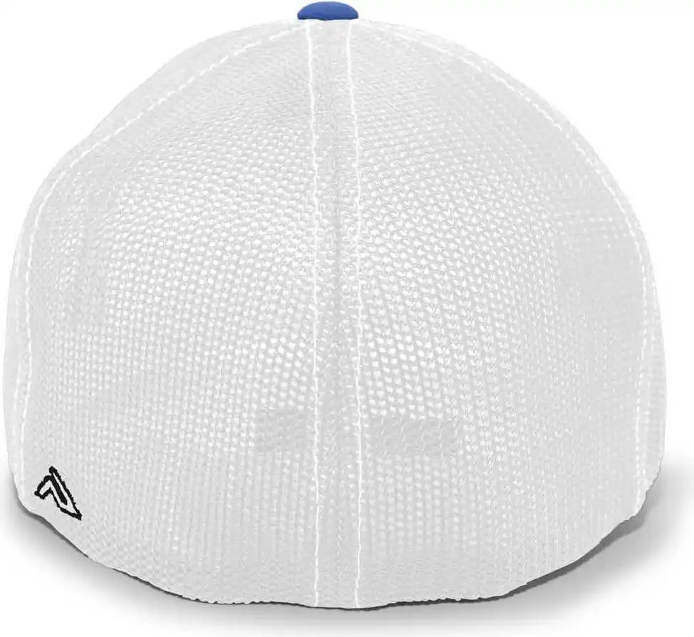 Pacific Headwear 404m Trucker Flexfit Cap - Black Royal