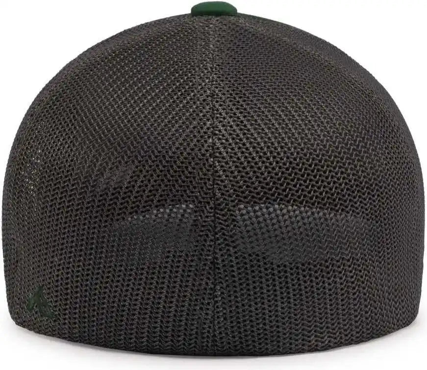 Pacific Headwear 404m Trucker Flexfit Cap - Dark Green Graphite