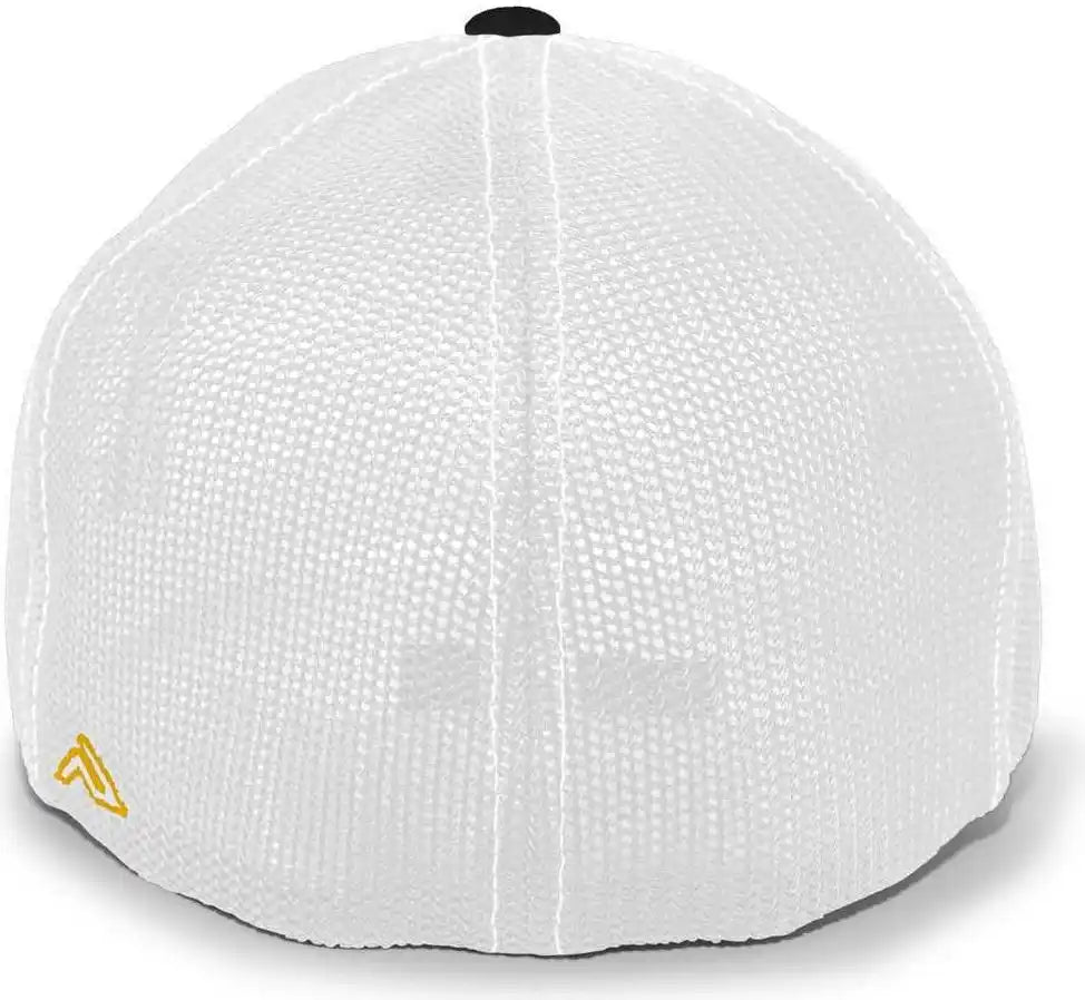 Pacific Headwear 404m Trucker Flexfit Cap - Gold Black