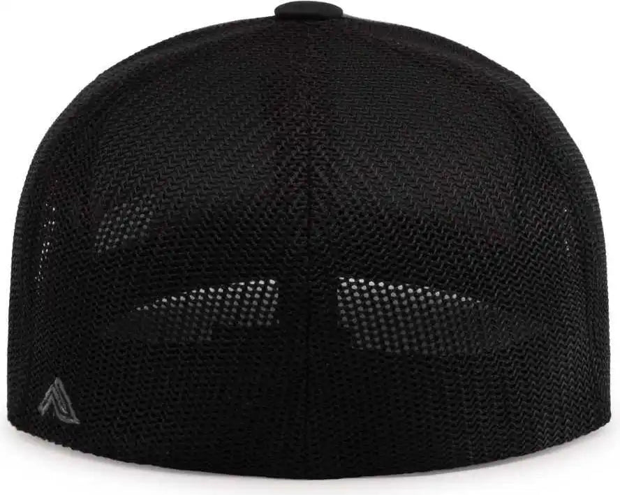 Pacific Headwear 404m Trucker Flexfit Cap - Graphite Black