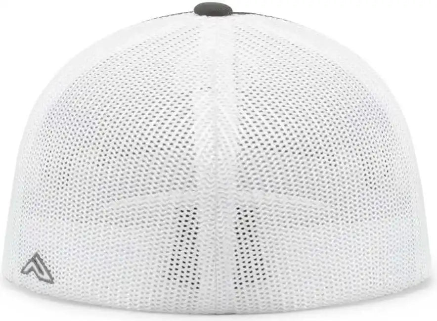 Pacific Headwear 404m Trucker Flexfit Cap - Graphite White