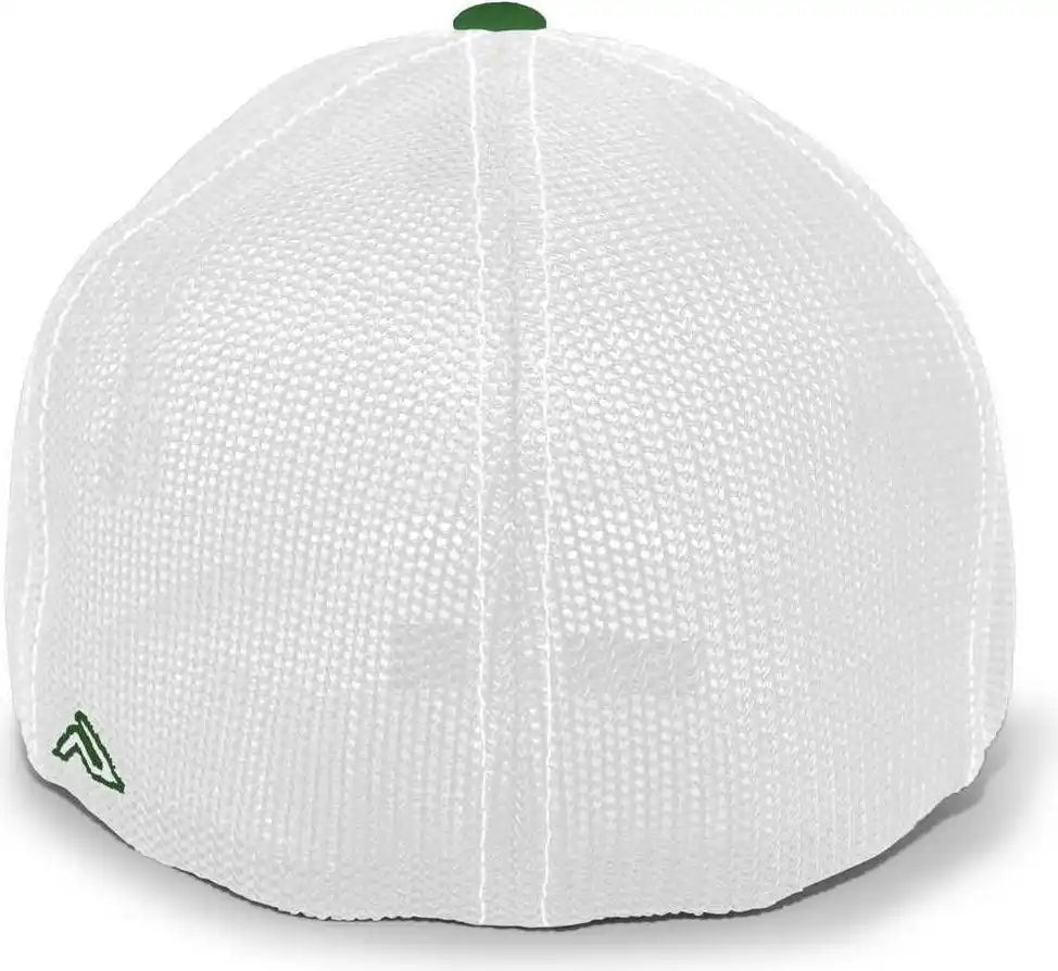 Pacific Headwear 404m Trucker Flexfit Cap - Kelly White