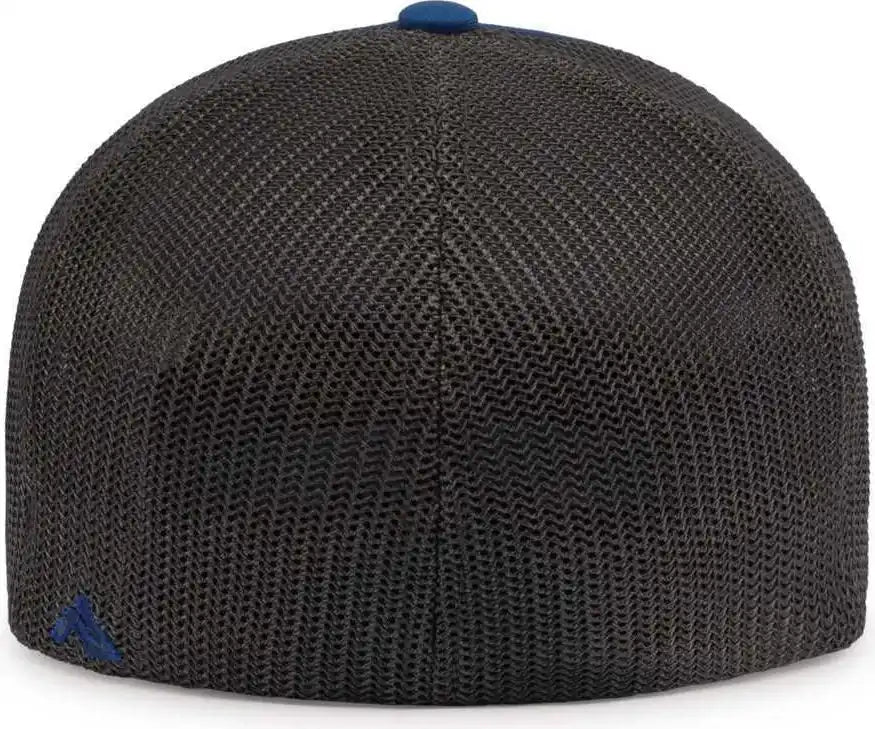 Pacific Headwear 404m Trucker Flexfit Cap - Royal Graphite