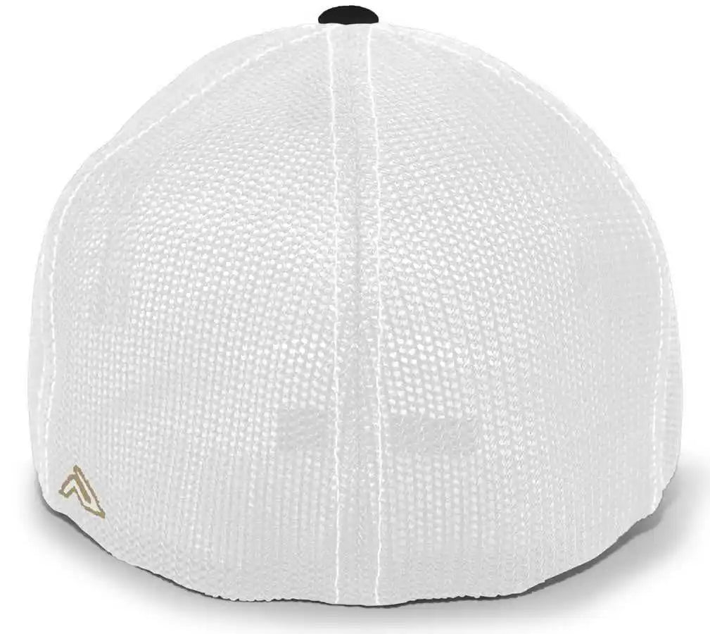 Pacific Headwear 404m Trucker Flexfit Cap - Vegas Gold Black