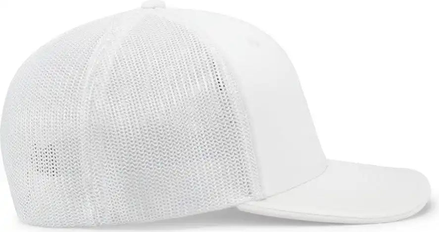 Pacific Headwear 404m Trucker Flexfit Cap - White