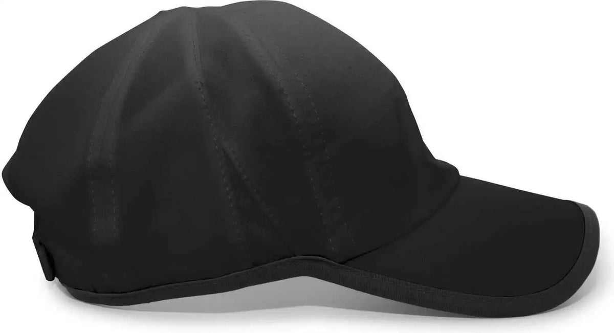 Pacific Headwear 410l Active Cap Hook-and-loop - Black - 7’’ - 7 7/8’’