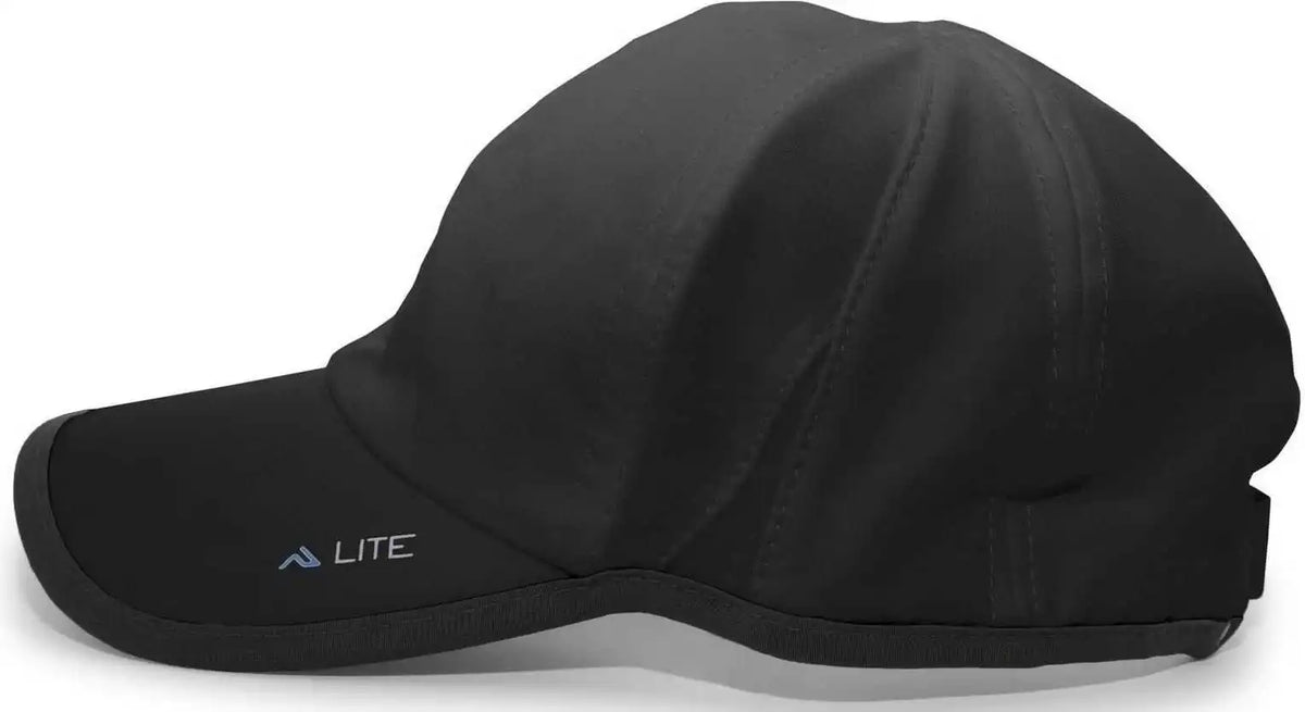 Pacific Headwear 410l Active Cap Hook-and-loop - Black - 7’’ - 7 7/8’’