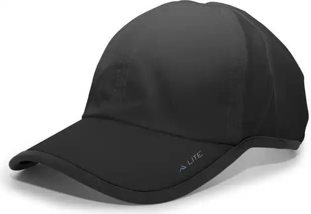 Pacific Headwear 410l Active Cap Hook-and-loop - Black - 7’’ - 7 7/8’’