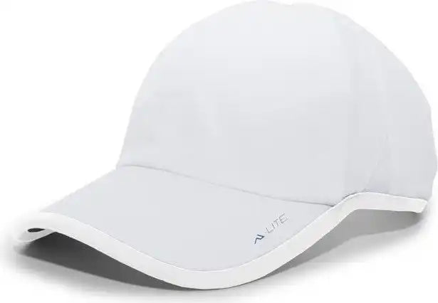 Pacific Headwear 410l Active Cap Hook-and-loop - White - 7’’ - 7 7/8’’