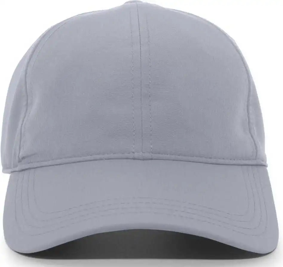 Pacific Headwear 422l Light-weight Hook-and-loop Cap - Silver - Light Gray / 7’’ - 7 7/8’’