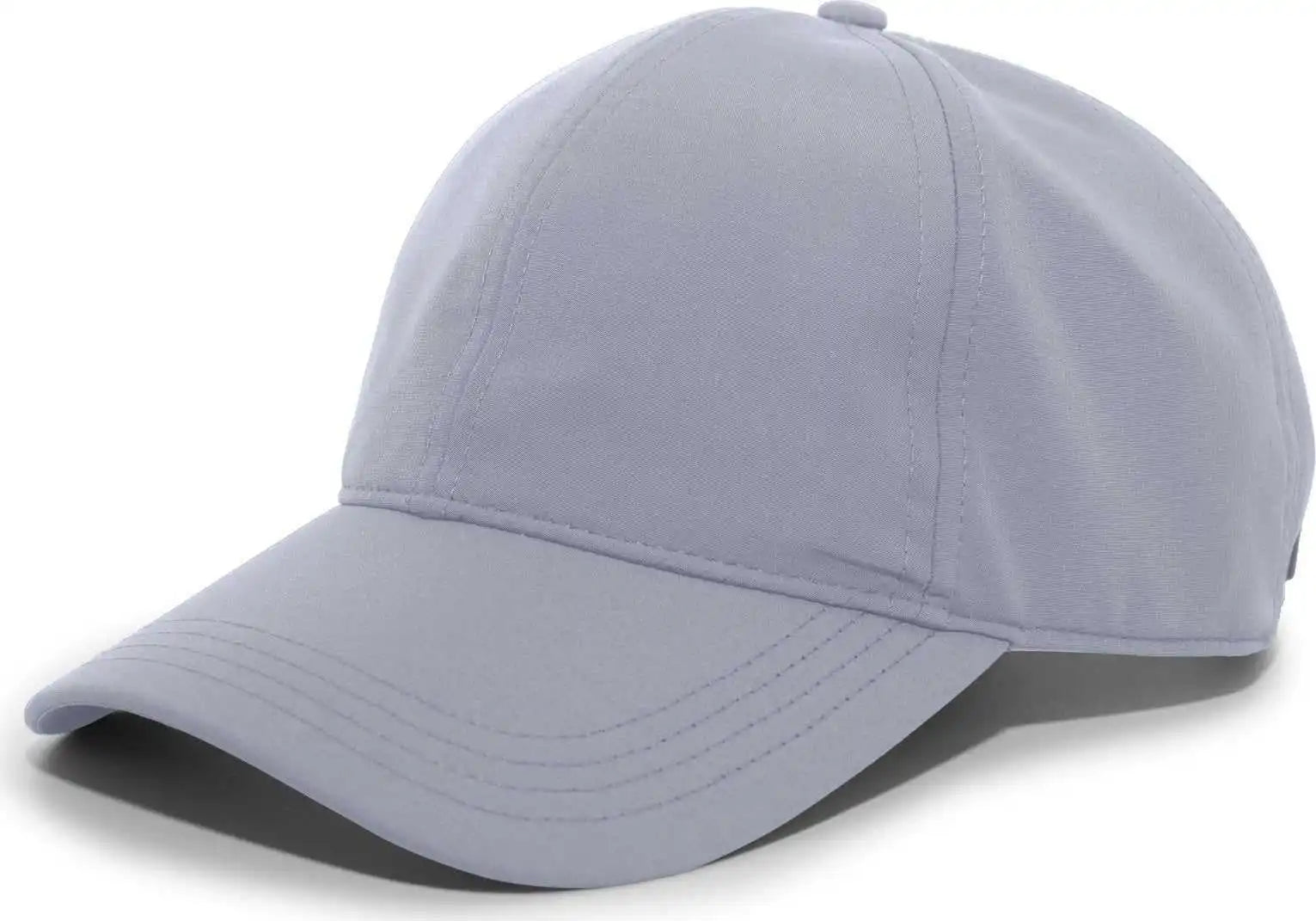 Pacific Headwear 422l Light-weight Hook-and-loop Cap - Silver - Light Gray / 7’’ - 7 7/8’’
