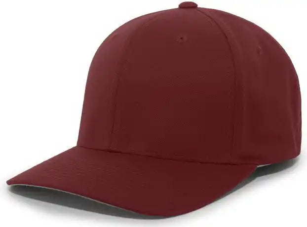 Pacific Headwear 430c Cotton-poly Flexfit Cap - Maroon - 6 1/2’’ - 7’’