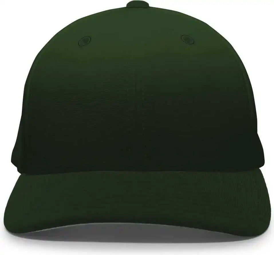 Pacific Headwear 498f M2 Performance Flexfit Cap - Dark Green - Forest / 6 1/2’’ - 7’’