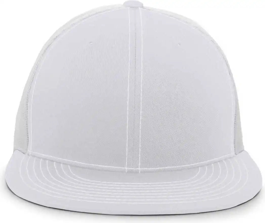 Pacific Headwear 4d3 D-series Trucker Snapback Cap - Silver - 7’’ - 7 7/8’’