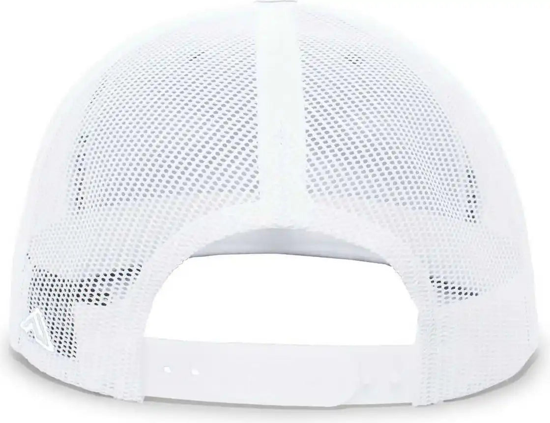 Pacific Headwear 4d3 Trucker D-series Snapback Cap - White - 7’’ - 7 7/8’’