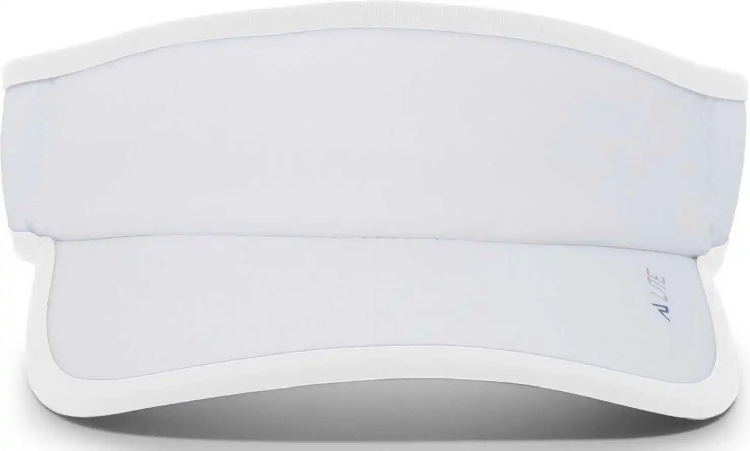 Pacific Headwear 510v Performance Hook-and-loop Visor - White - 7’’ - 7 7/8’’