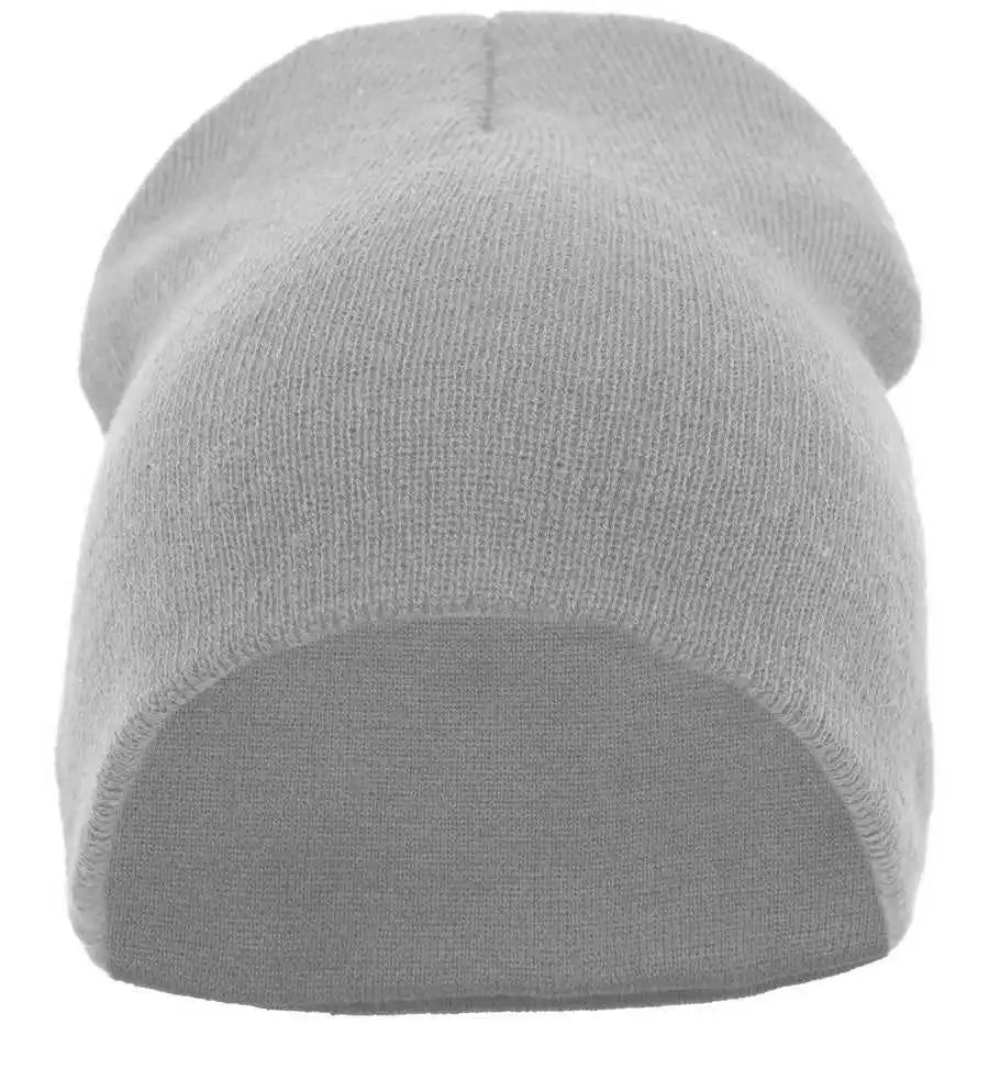 Pacific Headwear 601k Basic Knit Beanie - Silver - 7’’ - 7 7/8’’
