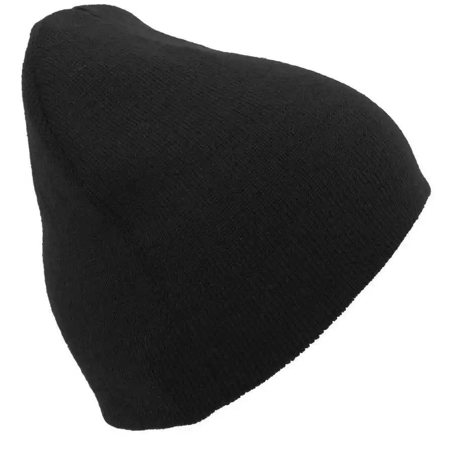 Pacific Headwear 601k Knit Beanie - Black - 7’’ - 7 7/8’’