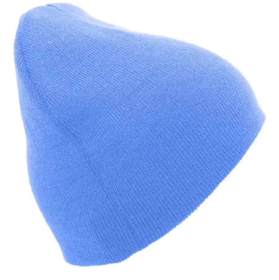 Pacific Headwear 601k Knit Beanie - Columbia Blue - 7’’ - 7 7/8’’