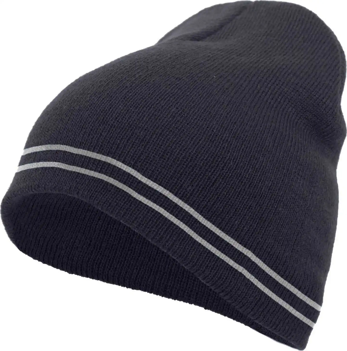 Pacific Headwear 601k Knit Beanie - Navy White - 7’’ - 7 7/8’’