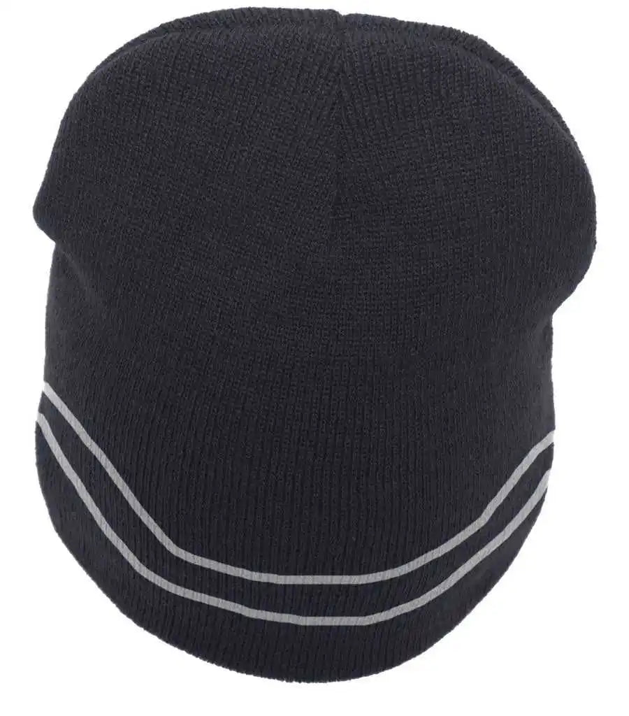 Pacific Headwear 601k Knit Beanie - Navy White - 7’’ - 7 7/8’’