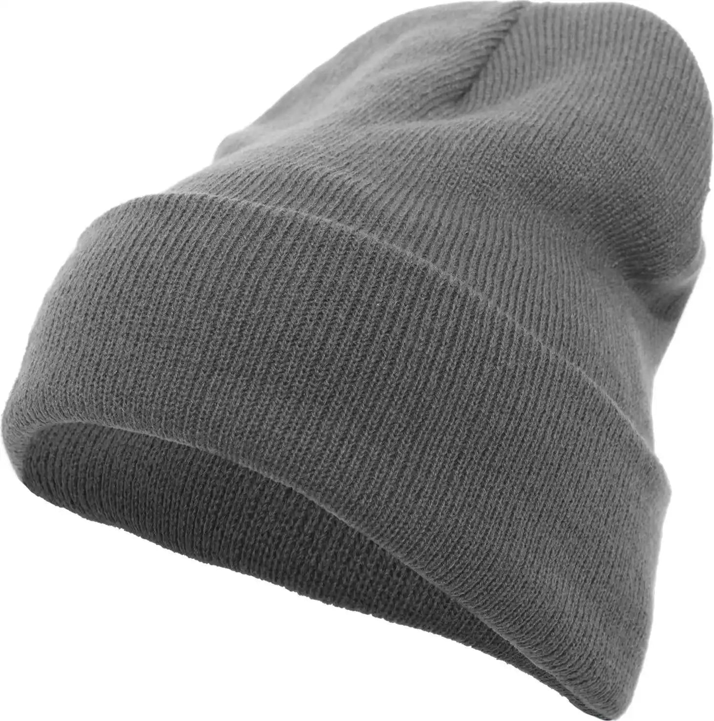 Pacific Headwear 621k Knit Cuff Beanie - Graphite - Dark Gray / 7’’ - 7 7/8’’