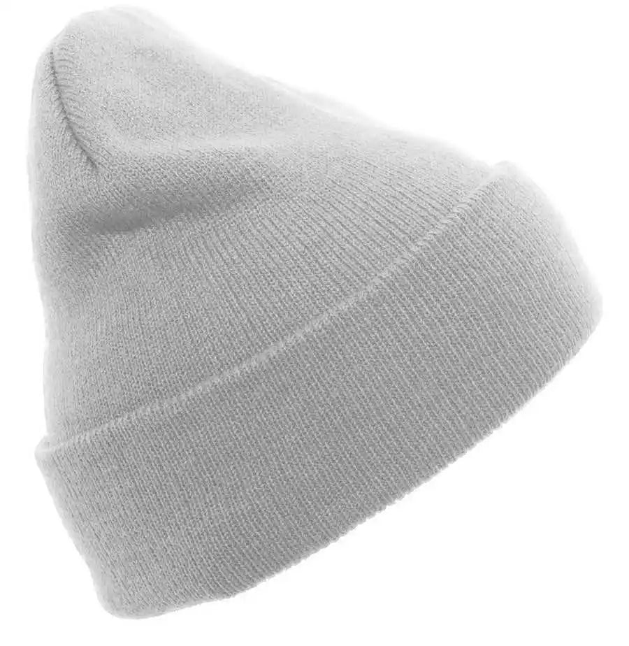 Pacific Headwear 621k Knit Cuff Beanie - Silver - Light Gray / 7’’ - 7 7/8’’