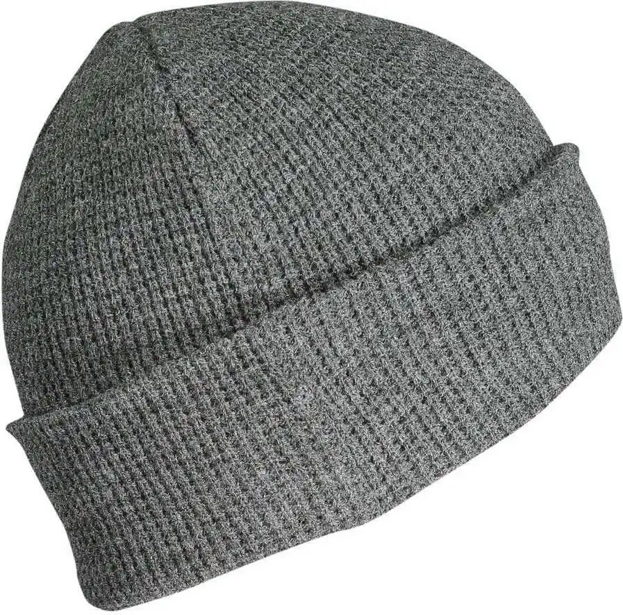 Pacific Headwear 627k Waffle Knit Cuff Beanie - Graphite - Dark Gray / 7’’ - 7 7/8’’