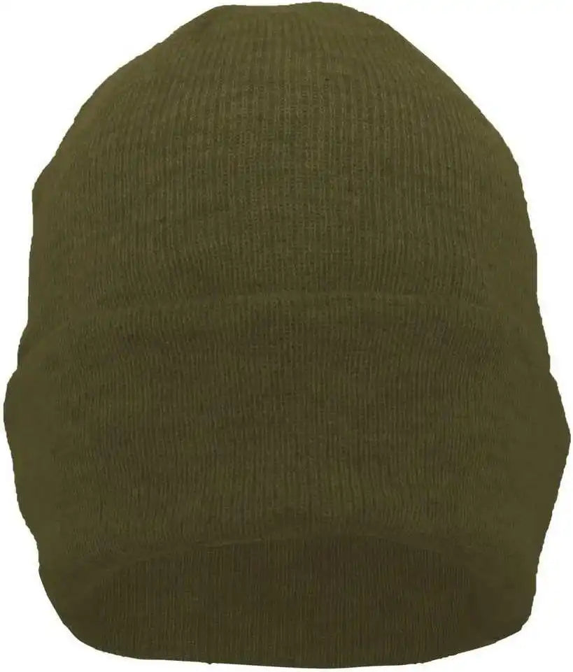 Pacific Headwear 650k Premium Cuff Beanie - Loden - Brown / 7’’ - 7 7/8’’