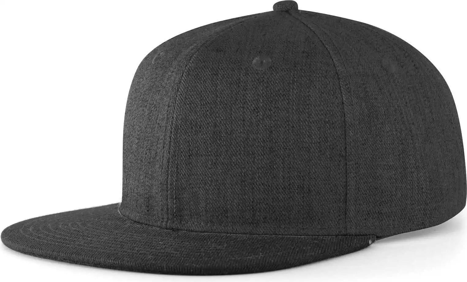 Pacific Headwear 750 Wool Heather Snapback Cap - Dark - 7’’ - 7 7/8’’