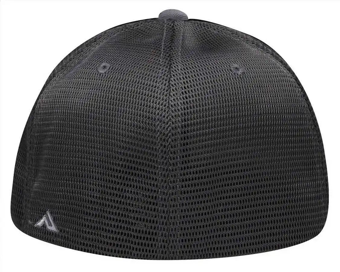 Pacific Headwear Es341 Premium M2 Performance Trucker Flexfit Cap - Graphite