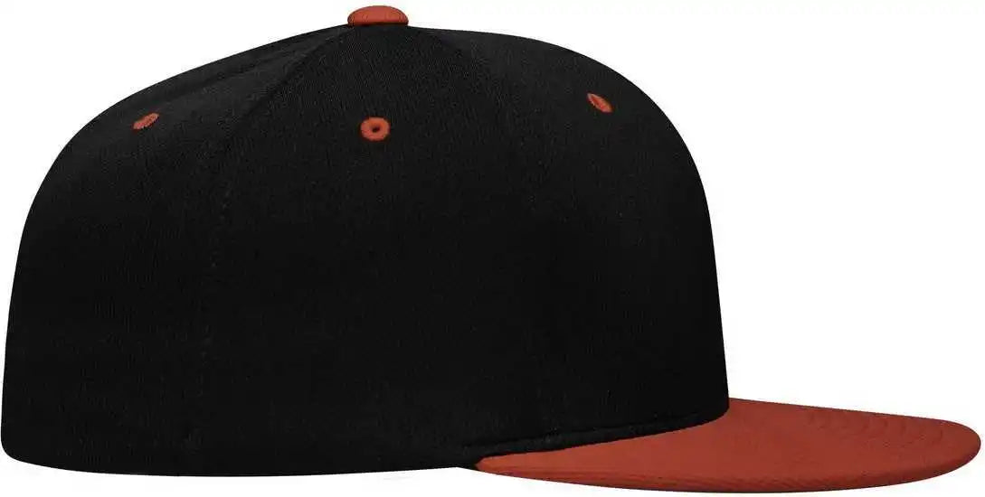 Pacific Headwear Es342 Premium P-tec Performance Flexfit Cap - Black Red