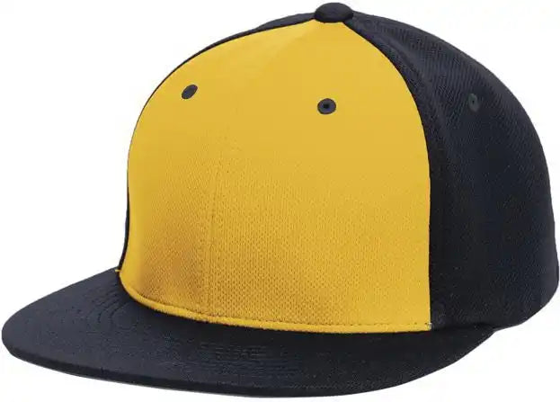 Pacific Headwear Es342 Premium P-tec Performance Flexfit Cap - Gold Navy