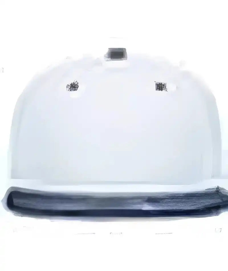 Pacific Headwear Es471 Premium Lightweight Perforated Pacflex Coolcore Cap - White Navy - 6 1/2’’ 7’’