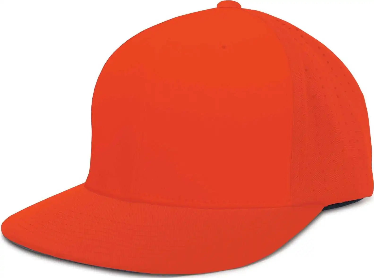 Pacific Headwear Es474 Perforated F3 Performance Flexfit Cap - Orange - 6 3/8’’ - 7/8’’