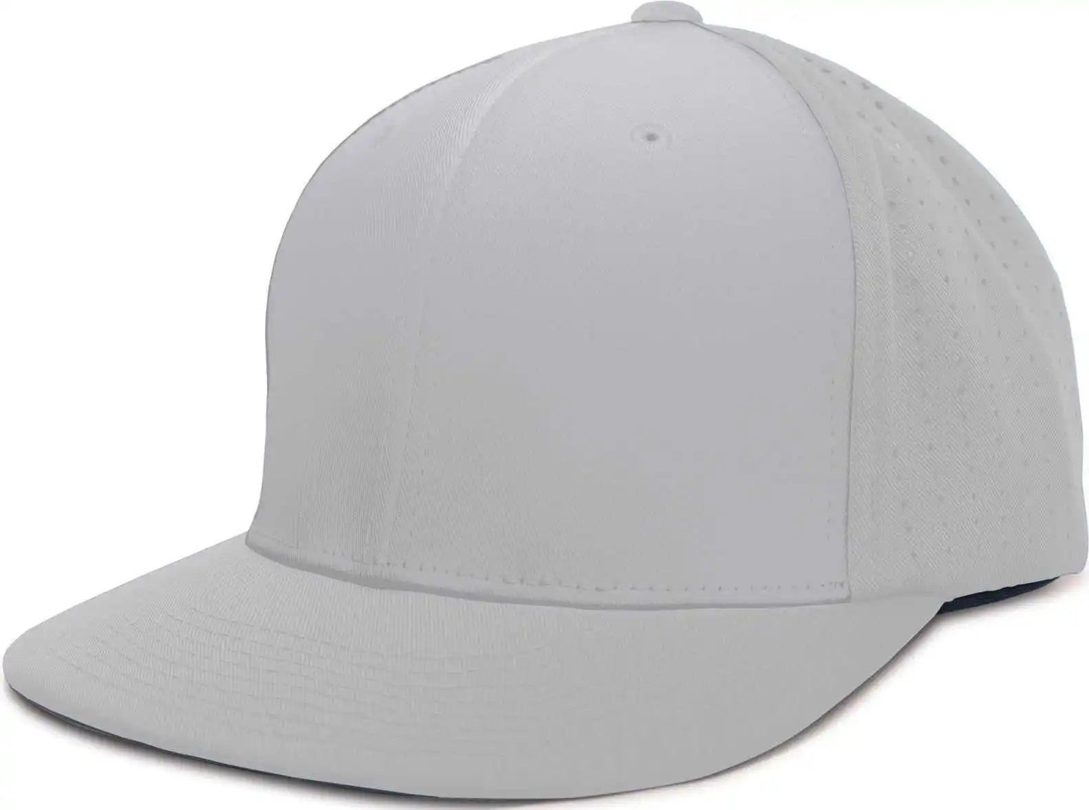Pacific Headwear Es474 Perforated F3 Performance Flexfit Cap - Silver - 6 3/8’’ - 7/8’’