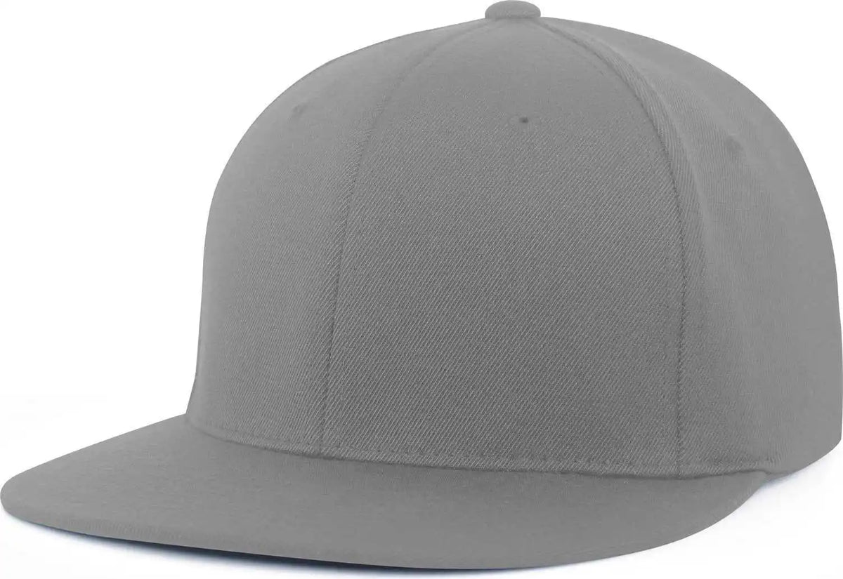 Pacific Headwear Es811 Premium A/c???????? Performance Flexfit Cap - Silver - Light Gray / 6 3/8’’ - 7/8’’