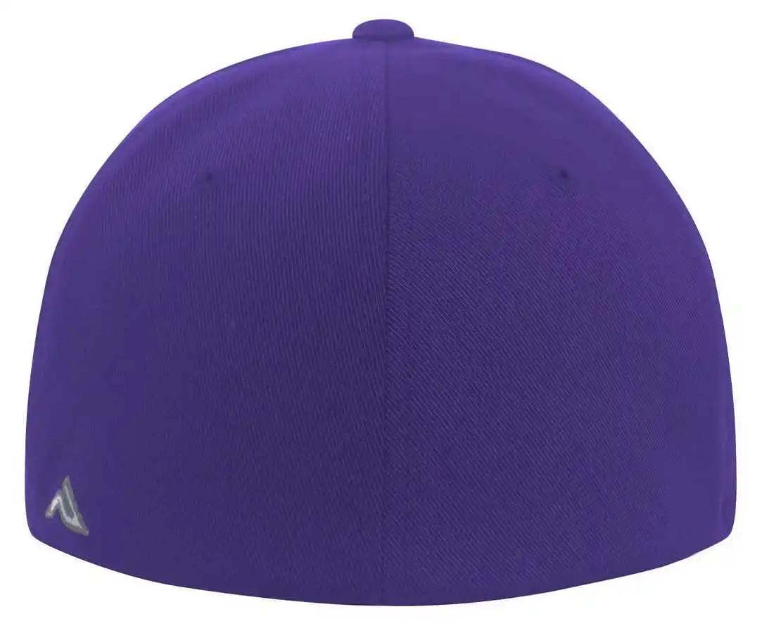 Pacific Headwear Es811 Premium A/c???????? Performance Flexfit Cap - Purple