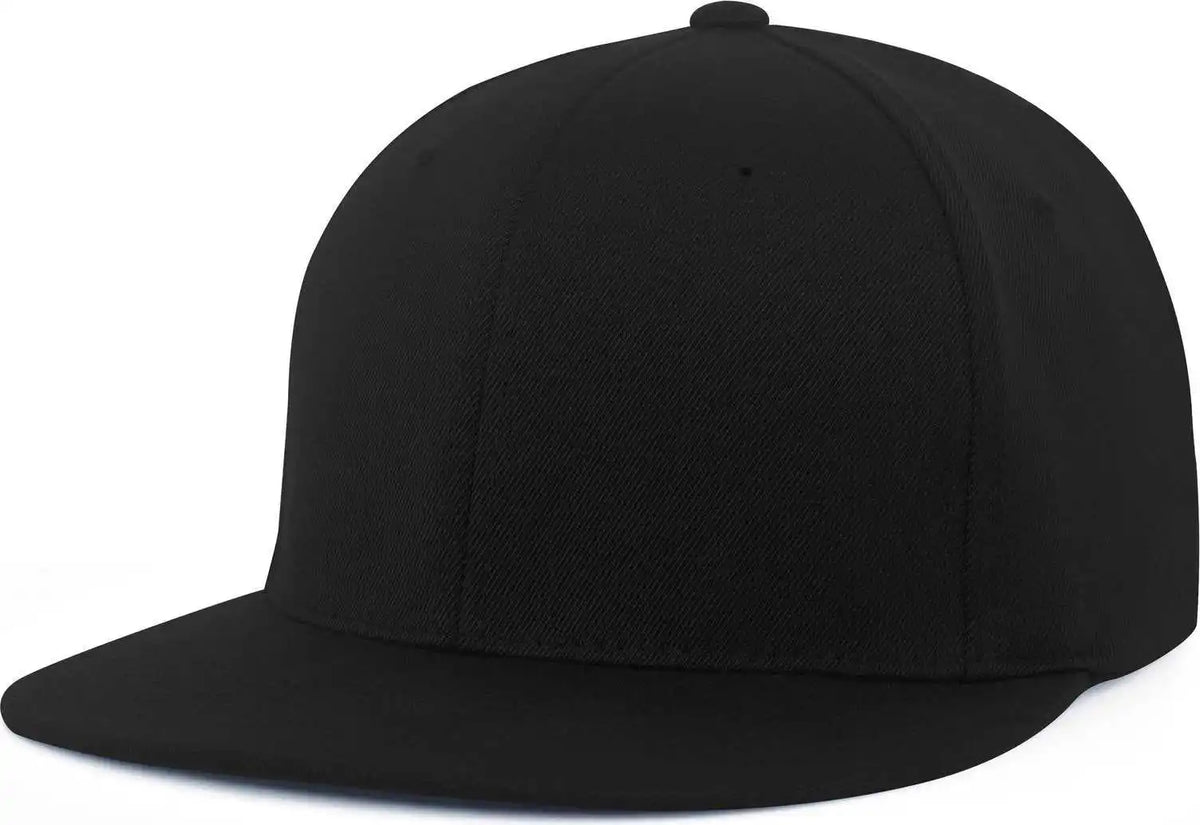 Pacific Headwear Es811 Premium A/c???????? Performance Flexfit Cap - Black - 6 3/8’’ - 7/8’’