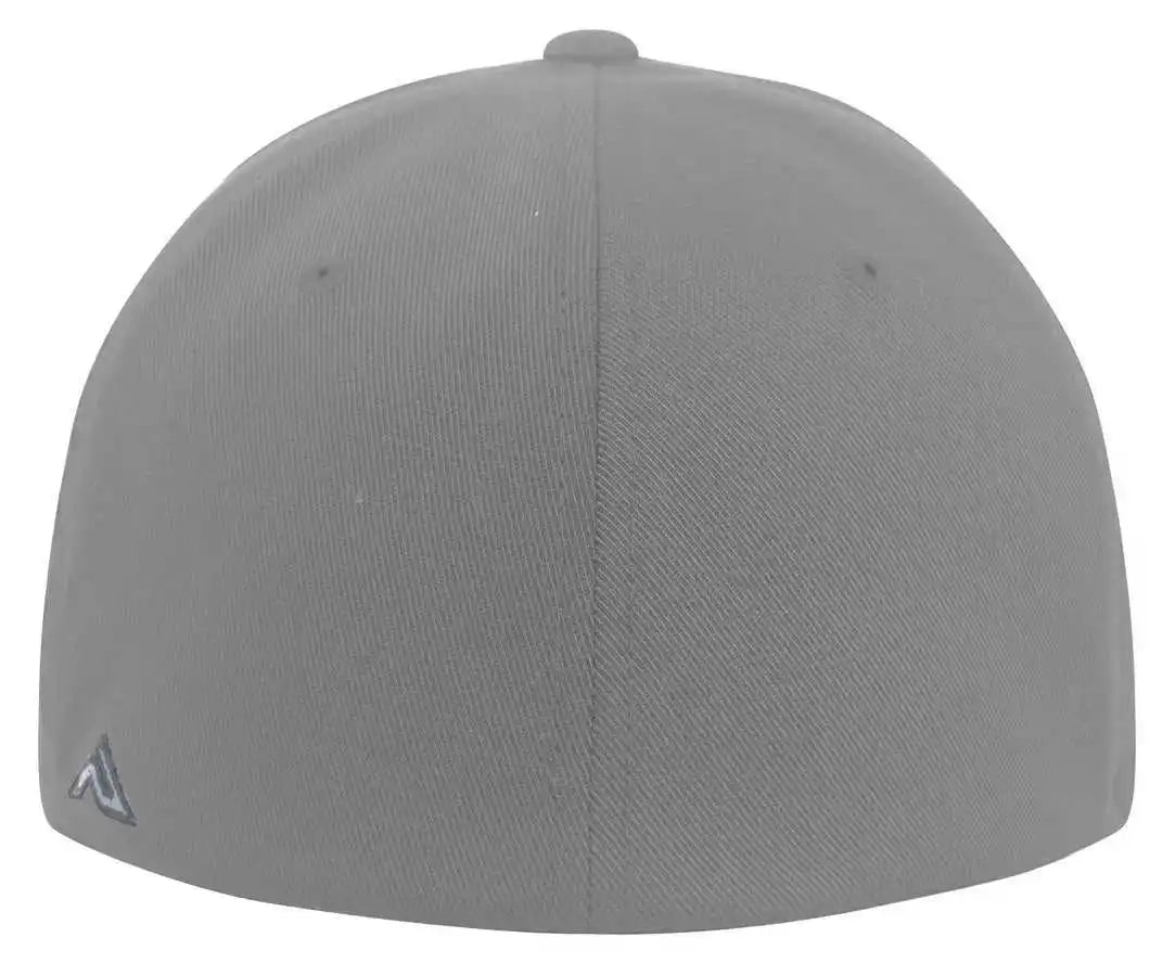 Pacific Headwear Es811 Premium A/c???????? Performance Flexfit Cap - Silver
