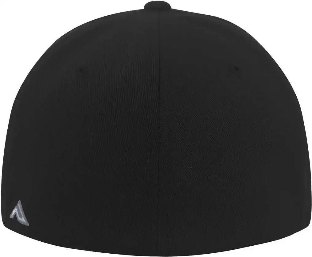 Pacific Headwear Es811 Premium A/c???????? Performance Flexfit Cap - Black