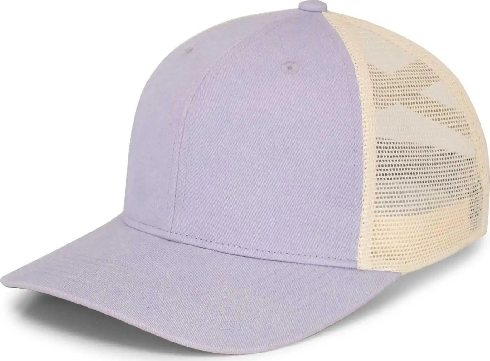 Pacific Headwear P130 Ladies Ponytail Cap - Lavender Beige - Purple Khaki / 7’’ 7 7/8’’